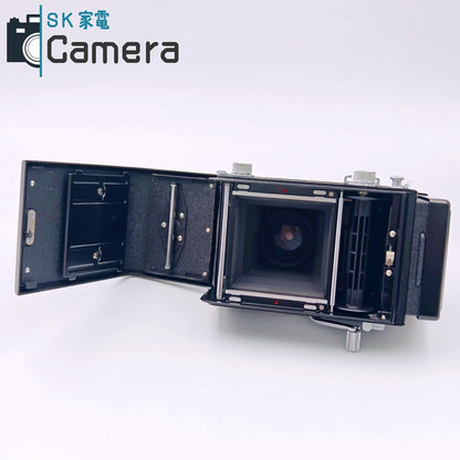 【中古】 MINOLTA AUTOCORD ROKKOR 75ｍｍ F3.5 CHIYODA KOGAKU 元箱付 ミノルタ オートコード シリアル一致