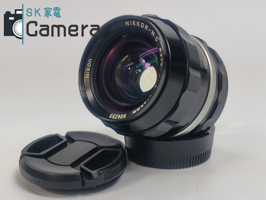 【良品】 Nikon NIKKOR-N・C Auto 28ｍｍ F2 非Ai ニコン キャップ付