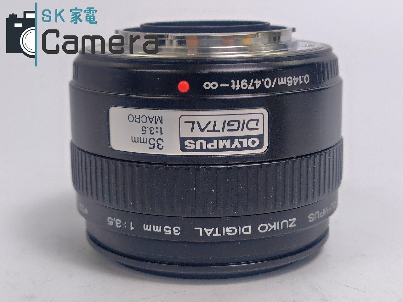 【美品】 OLYMPUS ZUIKO DIGITAL 35ｍｍ F3.5 MACRO 希少なフォーサーズキャップ付 オリンパス