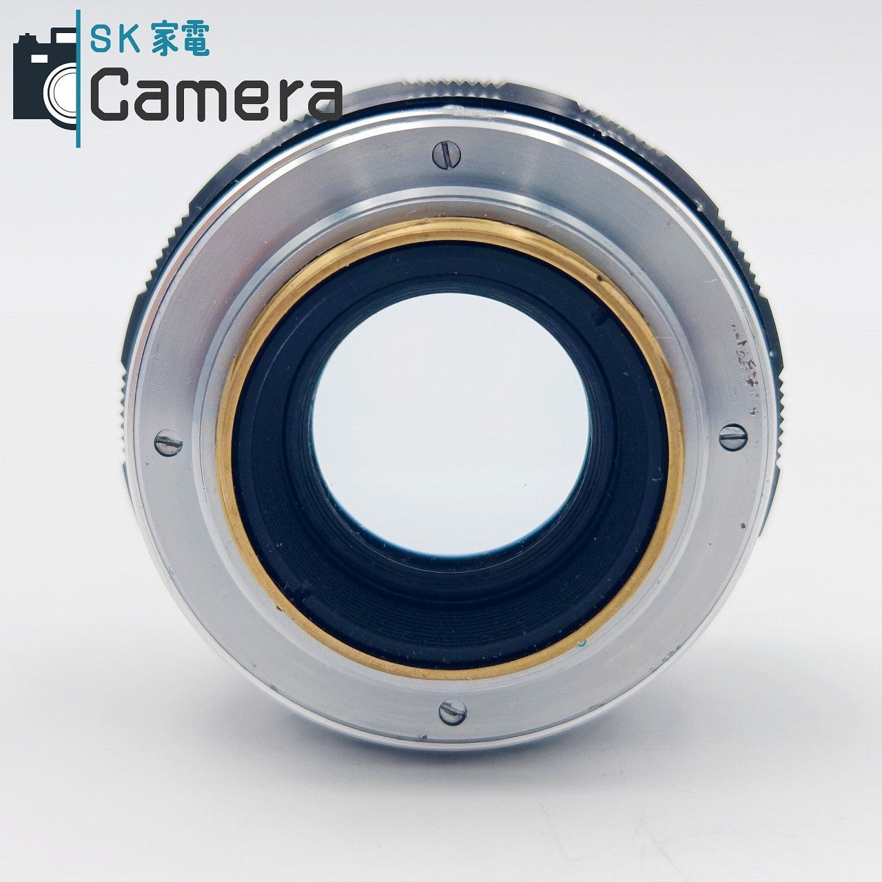 【中古】 CHIYODA KOGAKU SUPER ROKKOR 5cm F1.8 L39 フード付き 千代田光学