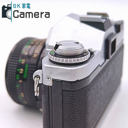 【中古】 Canon AV-1 NEW FD 50ｍｍ F1.8 キャノン 一眼レフフィルムカメラ