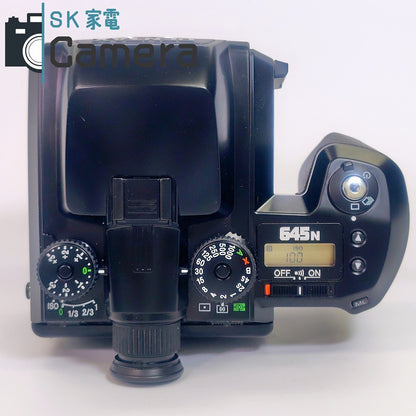 【中古】 PENTAX 645N ペンタックス 中判カメラ 美品 645 N テスト用フィルムにて動作確認済