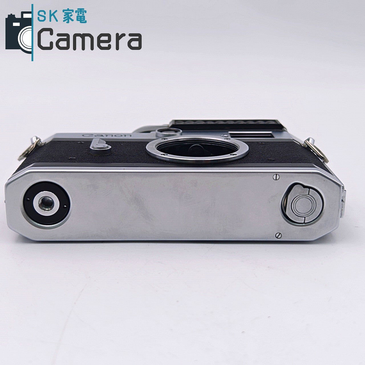 【中古】 Canon P ポピュレール レンジファインダー METER 露出計 革ケース付 キャノン
