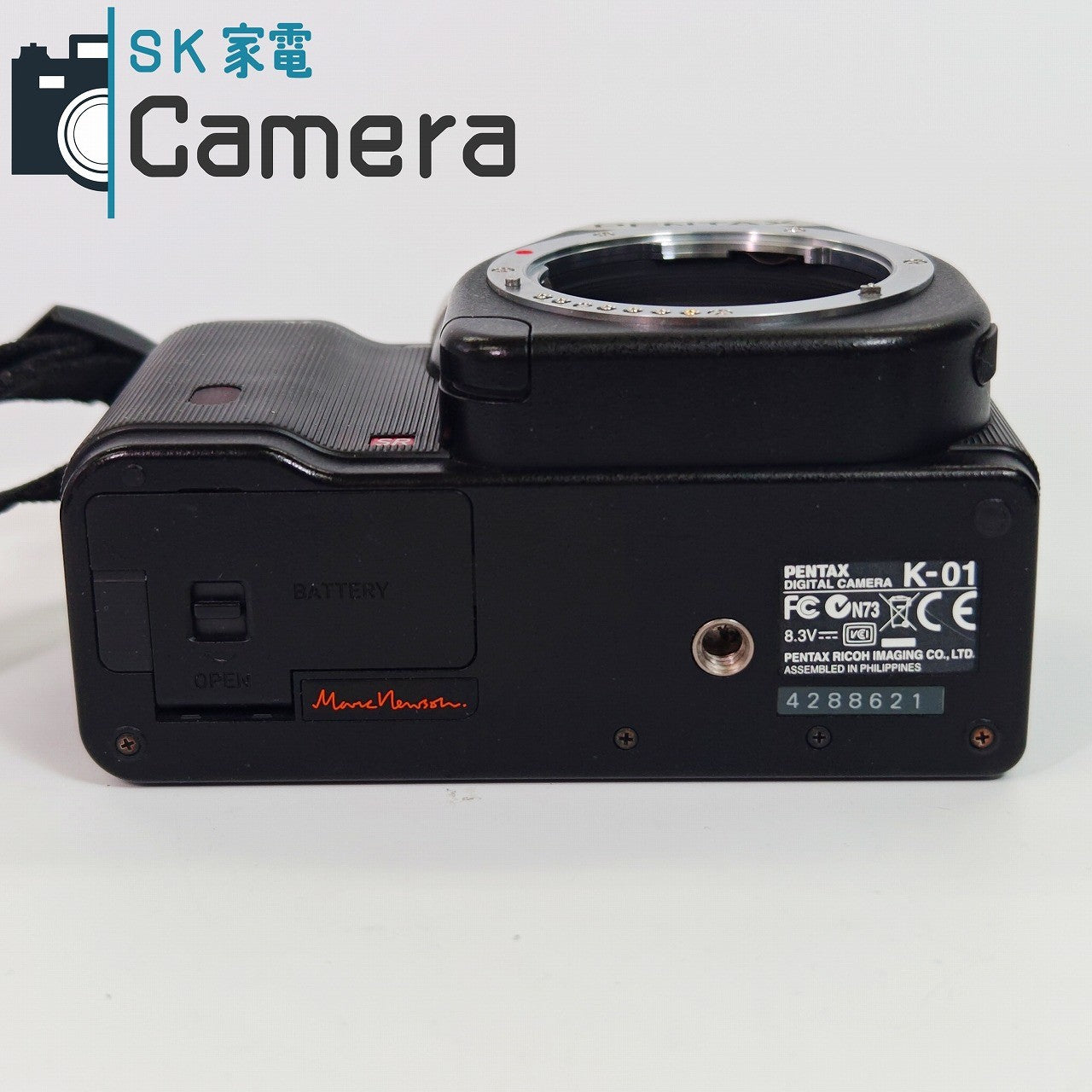 【中古】 PENTAX K-01 電池 SD16GB 付 ペンタックス ミラーレス一眼デジタルカメラ