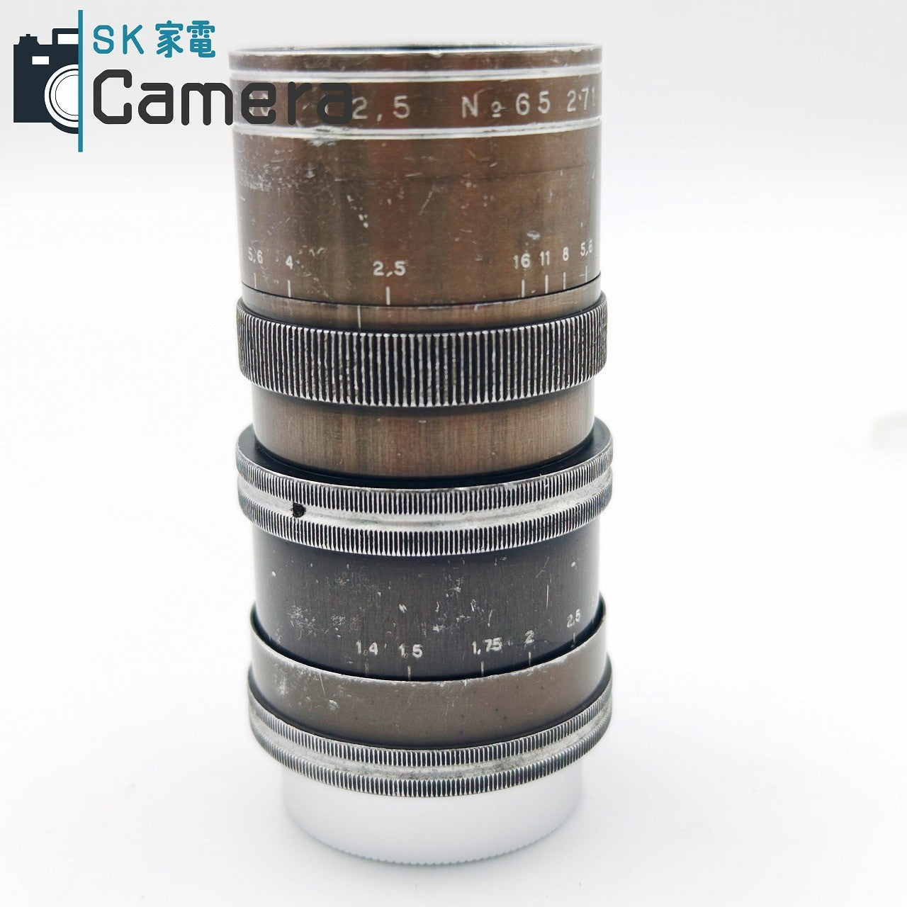 【中古】 P.ANGENIEUX PARIS TYPE Y1 90ｍｍ F2.5 L39 アンジェニュー キャップ付