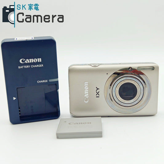 【中古】 Canon IXY 210 F キャノン イクシー コンパクトデジタルカメラ 210F 充電器付