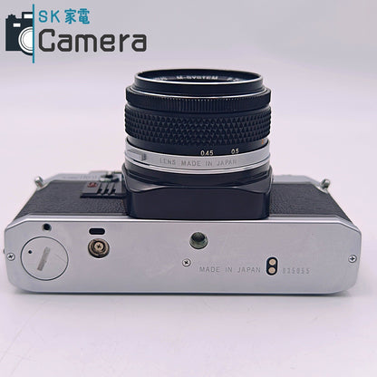 【中古】 OLYMPUS OM10 M-SYSTEM F.ZUIKO AUTO-S 50ｍｍ F1.8 オリンパス シャッター 露出 動作