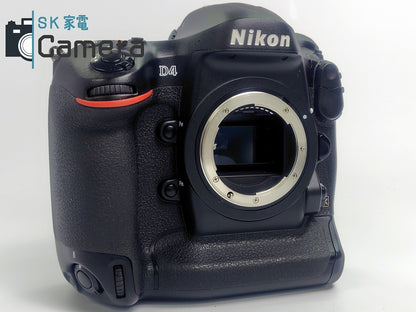 【良品】 Nikon D4 ボディ MH-26 充電器 電池2個付き ニコン