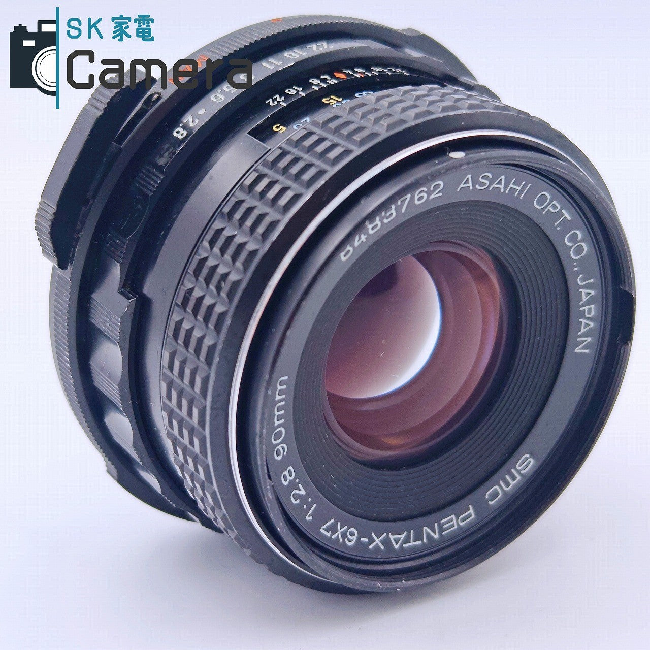 【中古】 PENTAX SMC PENTAX-6ｘ7 90ｍｍ F2.8 2026年4月清掃 ペンタックス