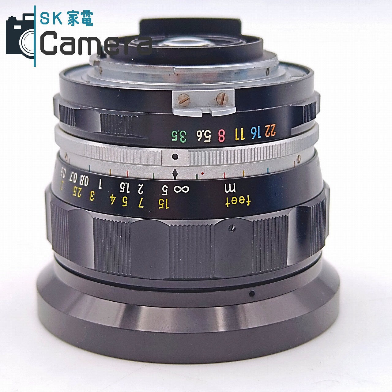 【中古】 Nikon NIKKOR-UD Auto 20ｍｍ F3.5 非Ai NH-9 フード付 ニコン 良
