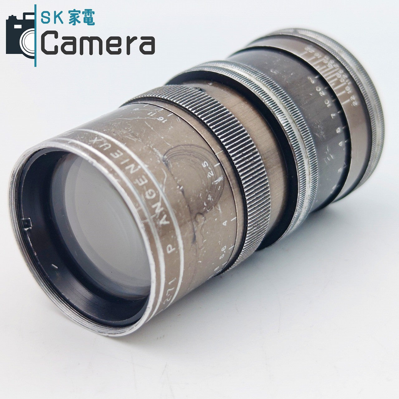 【中古】 P.ANGENIEUX PARIS TYPE Y1 90ｍｍ F2.5 L39 アンジェニュー キャップ付