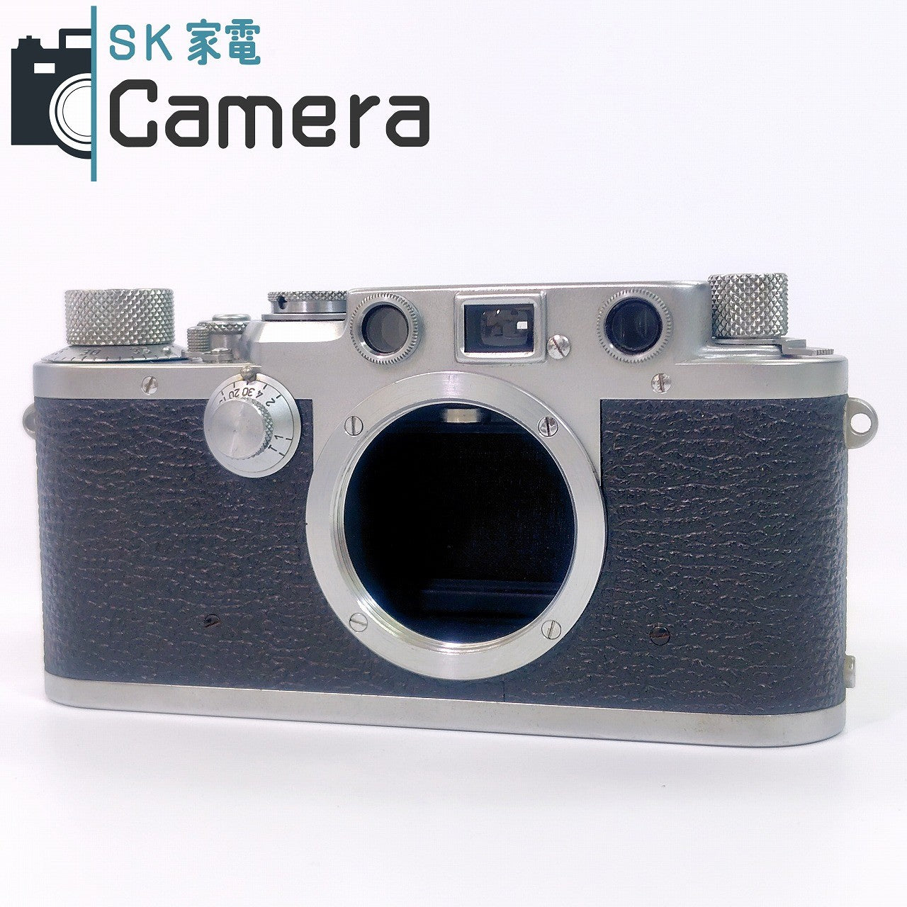 【中古】 Leica IIIF 平爪 レンジファインダー 2025年10月修理済 30日保証 ライカ Ⅲ F