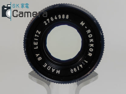 【中古】 MINOLTA M-ROKKOR 90ｍｍ F4 2024年12月清掃 Leitz Mマウント ミノルタ キャップ付き