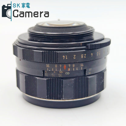 【中古】 PENTAX Super-Takumar 50ｍｍ F1.4 M42 8枚玉 ペンタックス 2026年1月清掃済