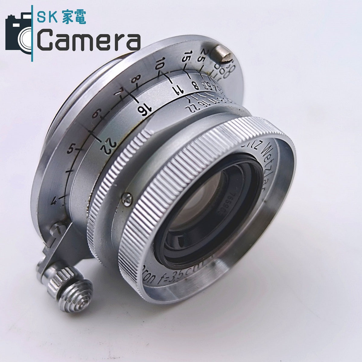 Leica Summaron 3.5cm F3.5 L39 ライカ ズマロン S/N765903