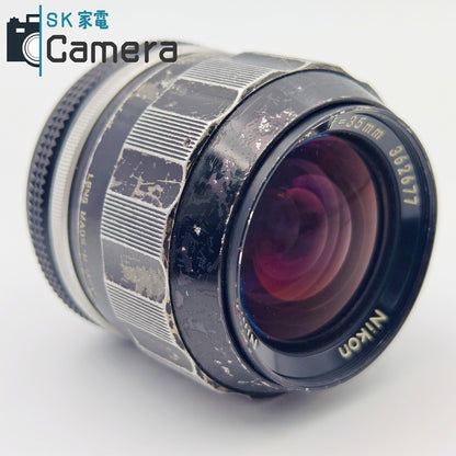 【中古】 Nikon NIKKOR-N Auto 35ｍｍ F1.4 Ai改 ニコン