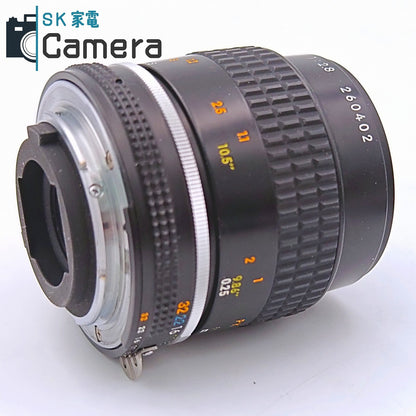 【中古】 NIKON Micro-NIKKOR 55ｍｍ F2.8 Ai-s ニコン キャップ付