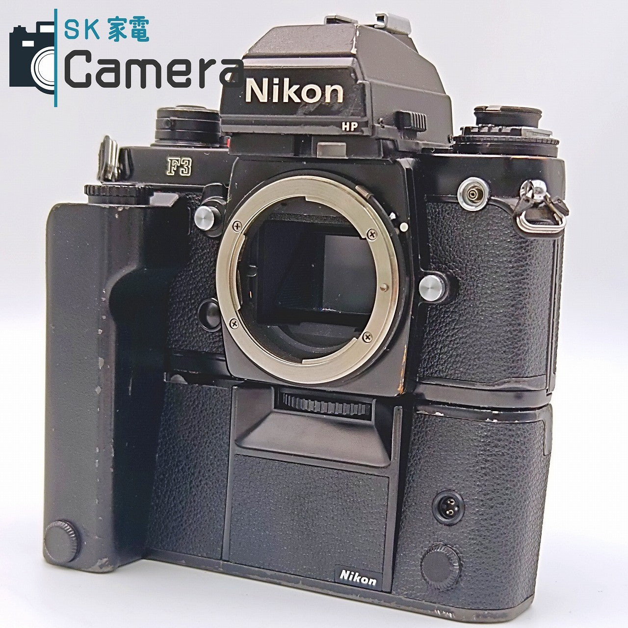 【中古】 Nikon F3 P HP MOTOR DRIVE MD-4 ニコン プレス モータードライブ