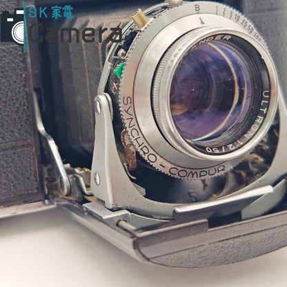 【中古】 Voigtlander VITO III ULTRON 50ｍｍ F2 フォクトレンダー ウルトロン 革ケース付