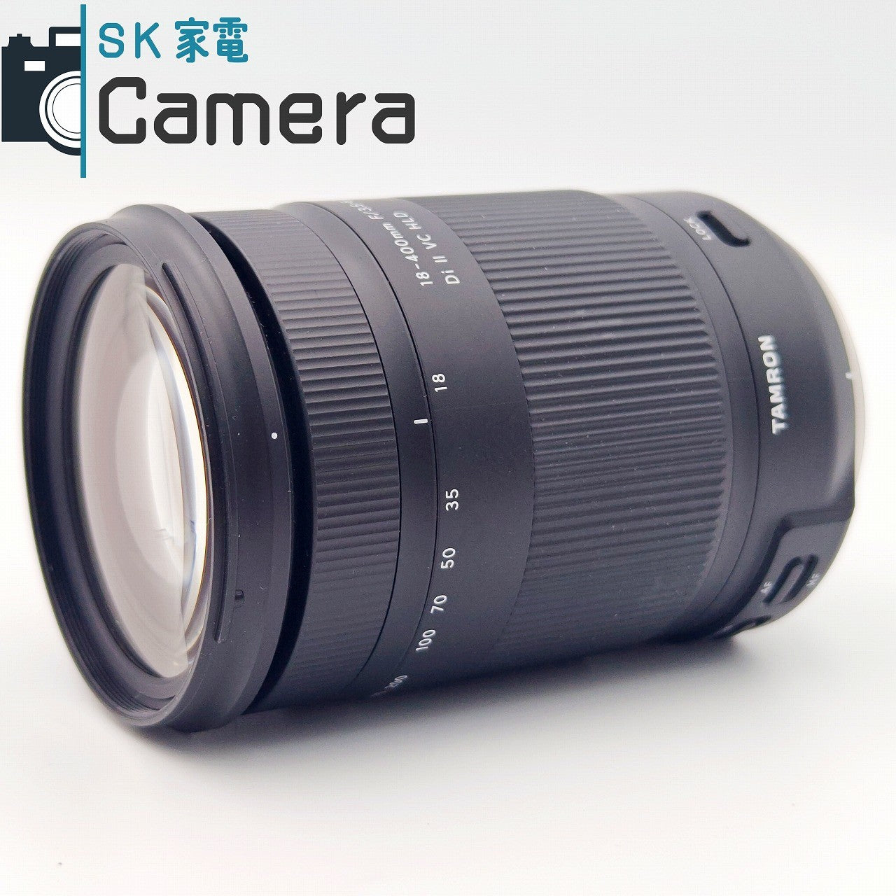 【中古】 TAMRON 18-400ｍｍ F3.5-6.3 Di II VC HLD B028 ニコン用 タムロン キャップ フード 箱付 美品