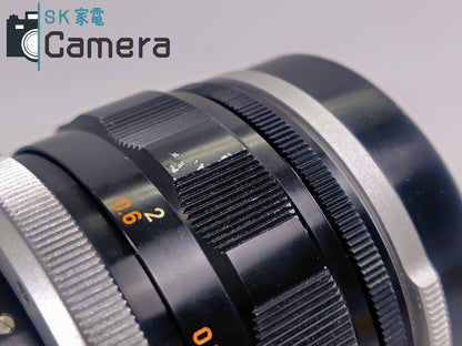 【実用】 Canon LENS FL 58ｍｍ F1.2 キャノン キャップ付