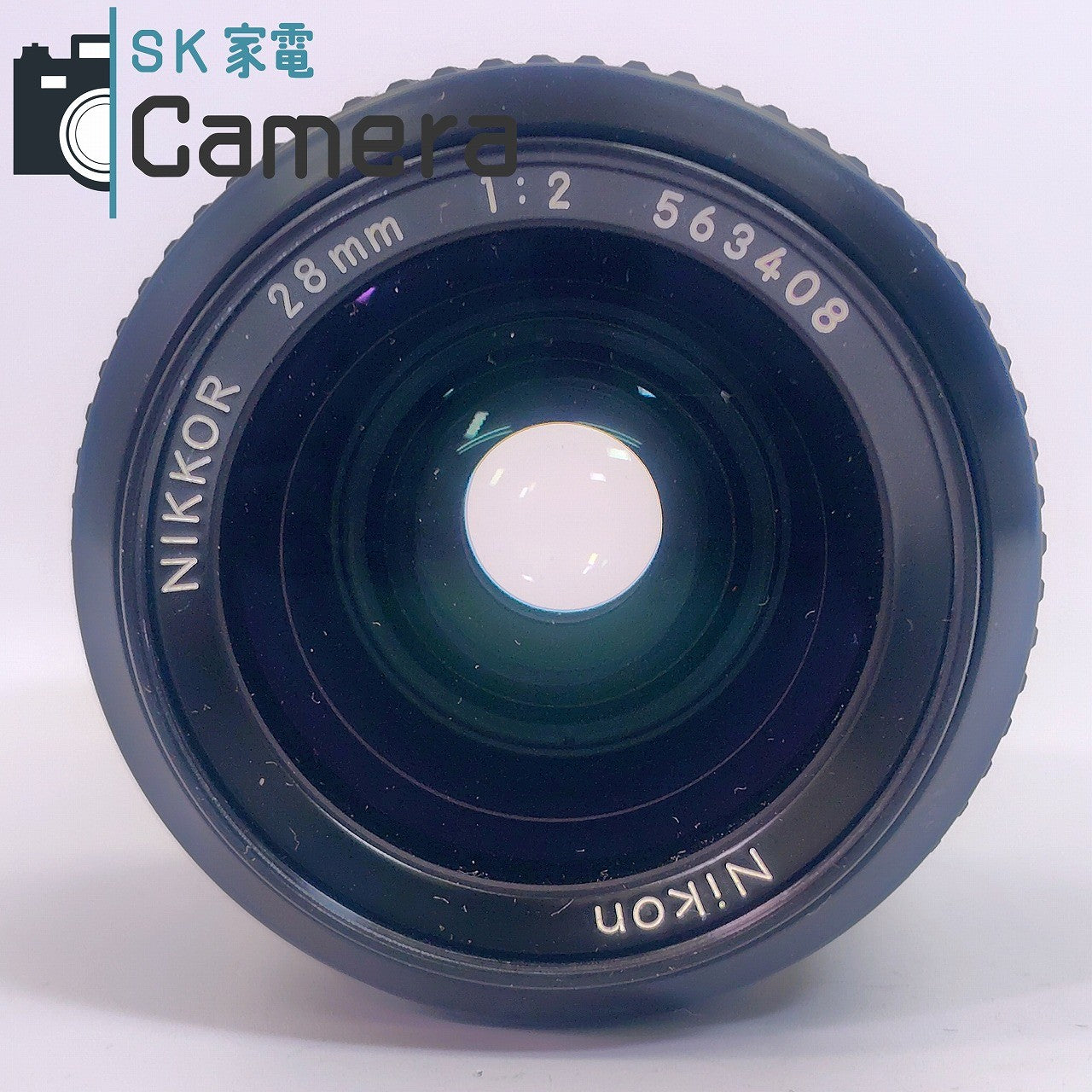 【中古】 Nikon NIKKOR 28ｍｍ F2 Ai ニコン キャップ付 美品