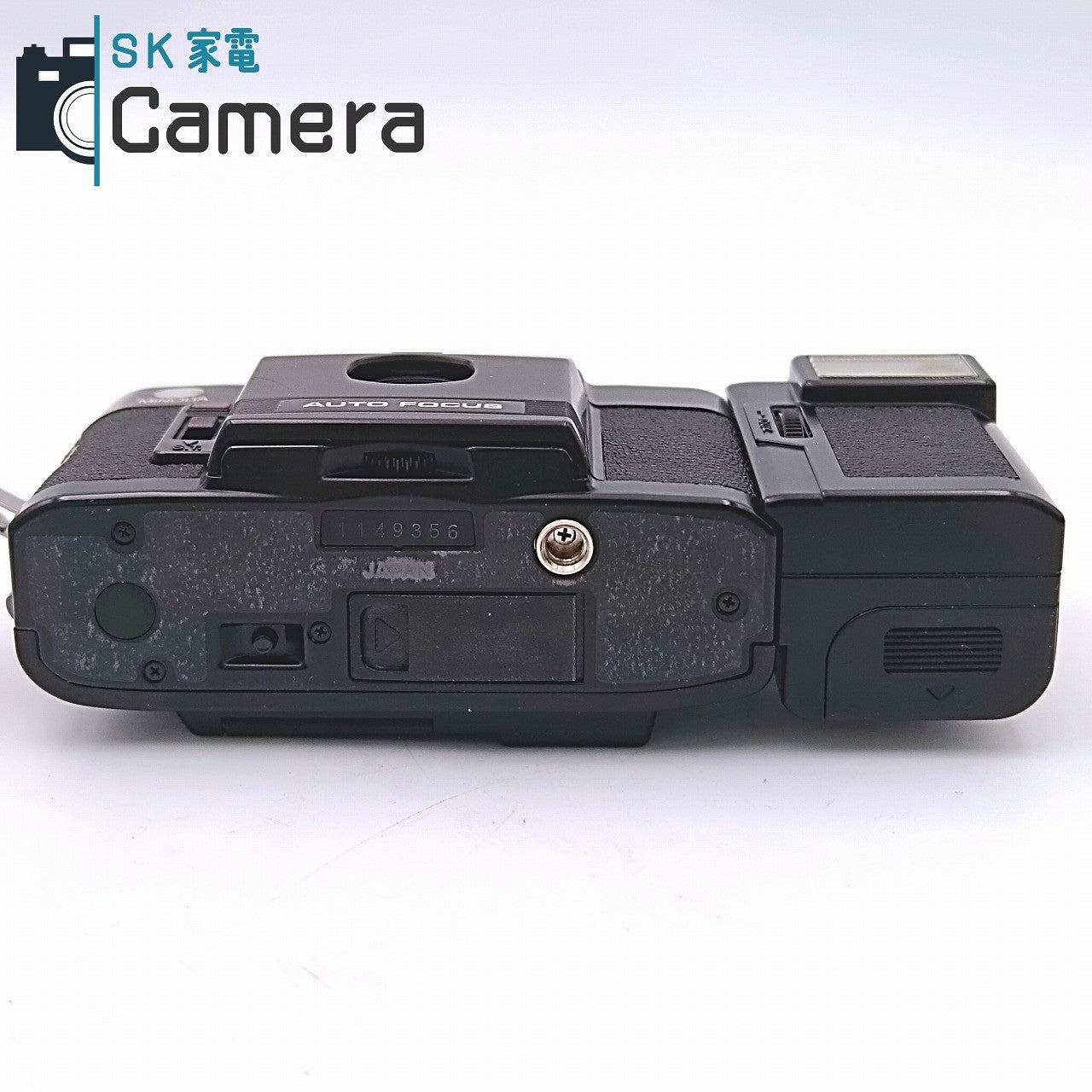 【中古】 MINOLTA AF-C 35ｍｍ F2.8 AUTO FOCUS EF-C ストロボ QUARTZ DATA BACK C 付 ミノルタ シャッター セルフ ストロボ 動作
