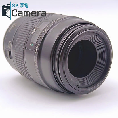 Canon MACRO LENS 100ｍｍ F2.8 キャノン マクロ キャップ付 動作品 並