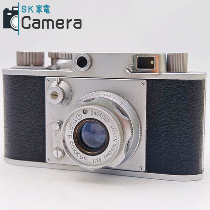 【中古】 千代田光学 Minolta-35 OSAKA No.0255 SUPER ROKKOR 45ｍｍ F2.8 2026年6月 オーバーホール済 ミノルタ 希少 大阪刻印 30日保証