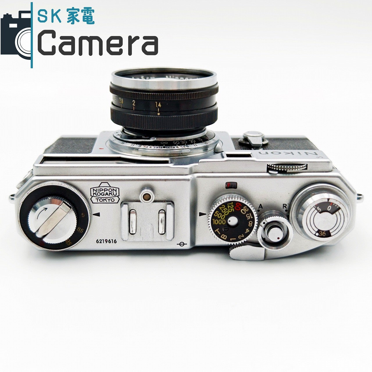 【中古】 NIKON SP NIKKOR-S 5cm F1.4 ニコン レンジファインダー 革ケース付