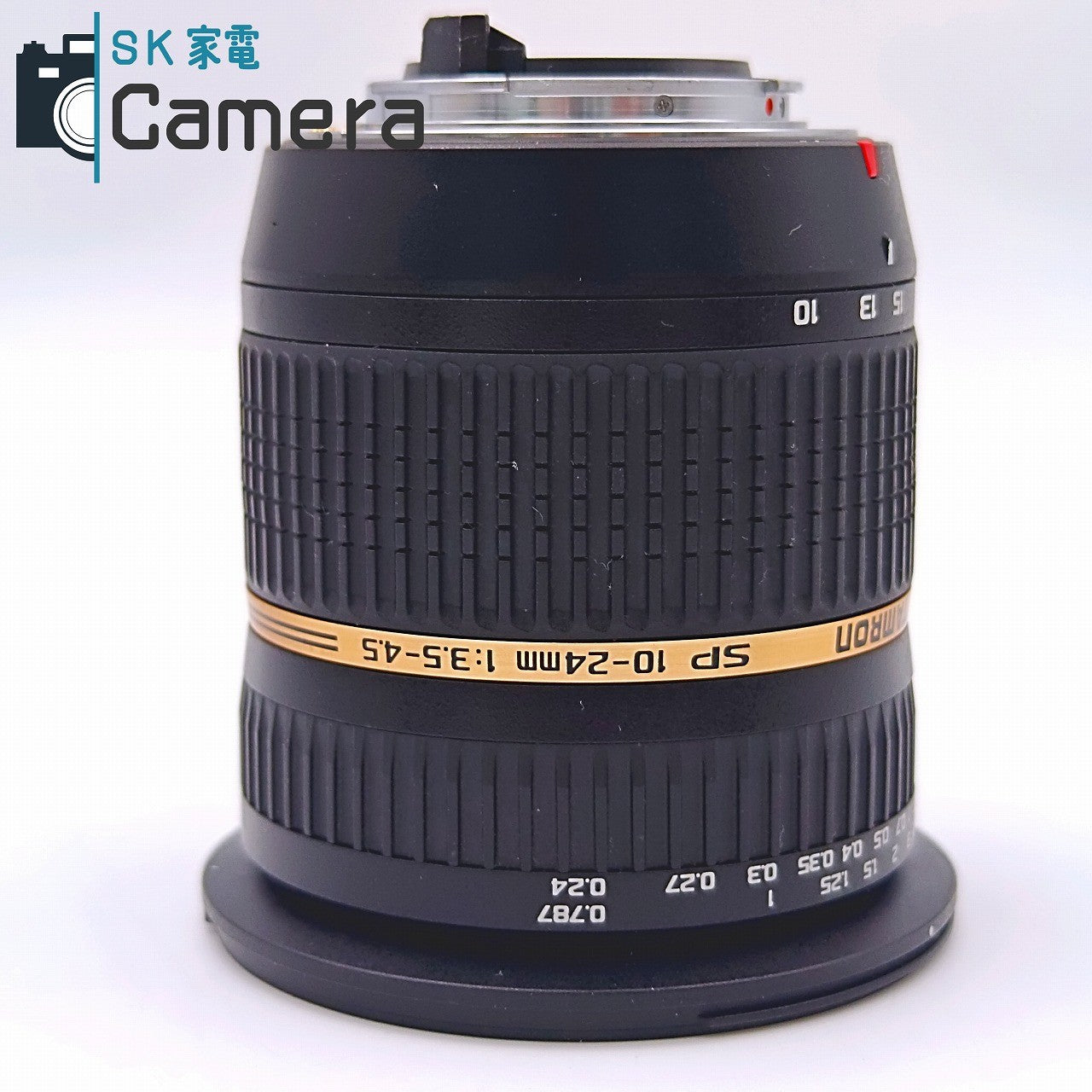 【中古】 TAMRON SP DiII 10-24ｍｍ F3.5-4.5 B001 ペンタックス用 Kマウント タムロン キャップ付 良