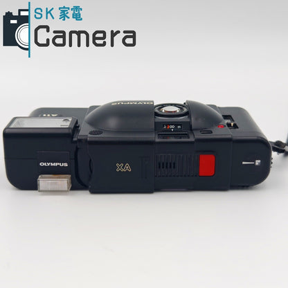 【中古】 OLYMPUS XA F.ZUIKO 35ｍｍ F2.8 Electronic Flash A11 オリンパス フィルムカメラ