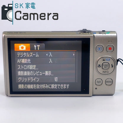 【中古】 Canon IXY 650 コンパクトデジタルカメラ PC2274 キャノン イクシー IXY650 電池 充電器 付 美品