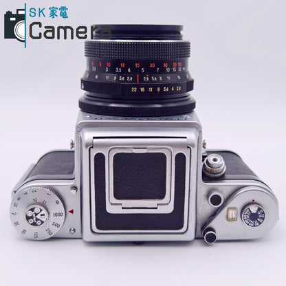 【中古】 PENTACON six TL MC BIOMETAR 80ｍｍ F2.8 Carl Zeiss JENA DDR ペンタコン MADE IN G.D.R. シャッターOK 旧東ドイツ