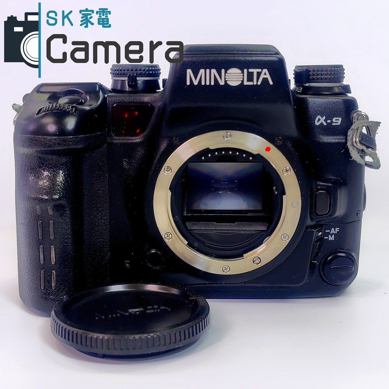 【中古】 MINOLTA α-9 ボディ テスト用フィルムにて確認済 美品 ミノルタ ベタつき無
