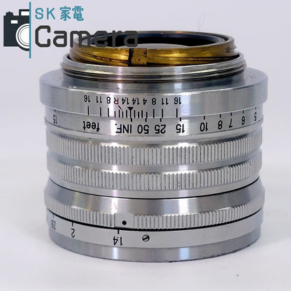 Nikon NIKKOR-S・C 5cm F1.4 L39 2025年9月清掃済 ニコン Lマウント
