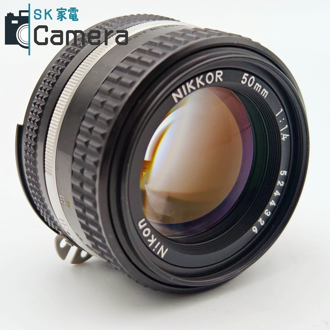 【中古】 NIKON NIKKOR 50ｍｍ F1.4 Ai-s ニコン 2026年1月清掃済