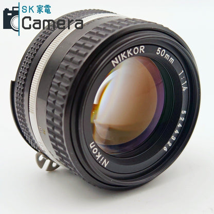 【中古】 NIKON NIKKOR 50ｍｍ F1.4 Ai-s ニコン 2026年1月清掃済