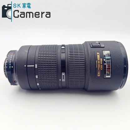 【中古】 Nikon ED AF NIKKOR 80-200ｍｍ F2.8 D NEW HB-7 フード付 ニコン
