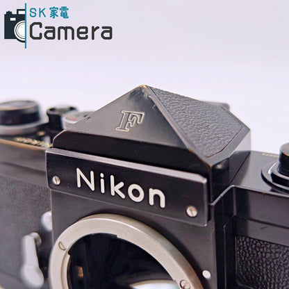 【中古】 Nikon F アイレベル ブラック 中期 ニコン シャッター OK