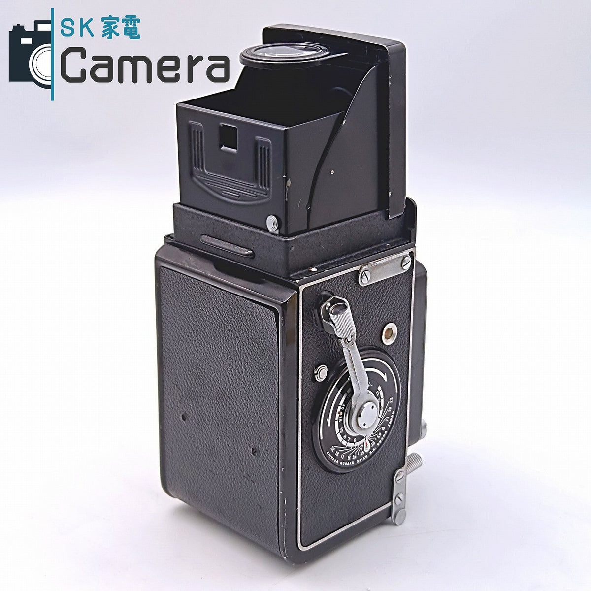 【中古】 MINOLTA AUTOCORD ROKKOR 75ｍｍ F3.5 CHIYODA KOGAKU ミノルタ オートコード キャップ付