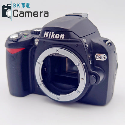 【中古】 NIKON D40X AF-S NIKKOR ED 18-55ｍｍ F3.5-5.6 G II レンズセット ニコン