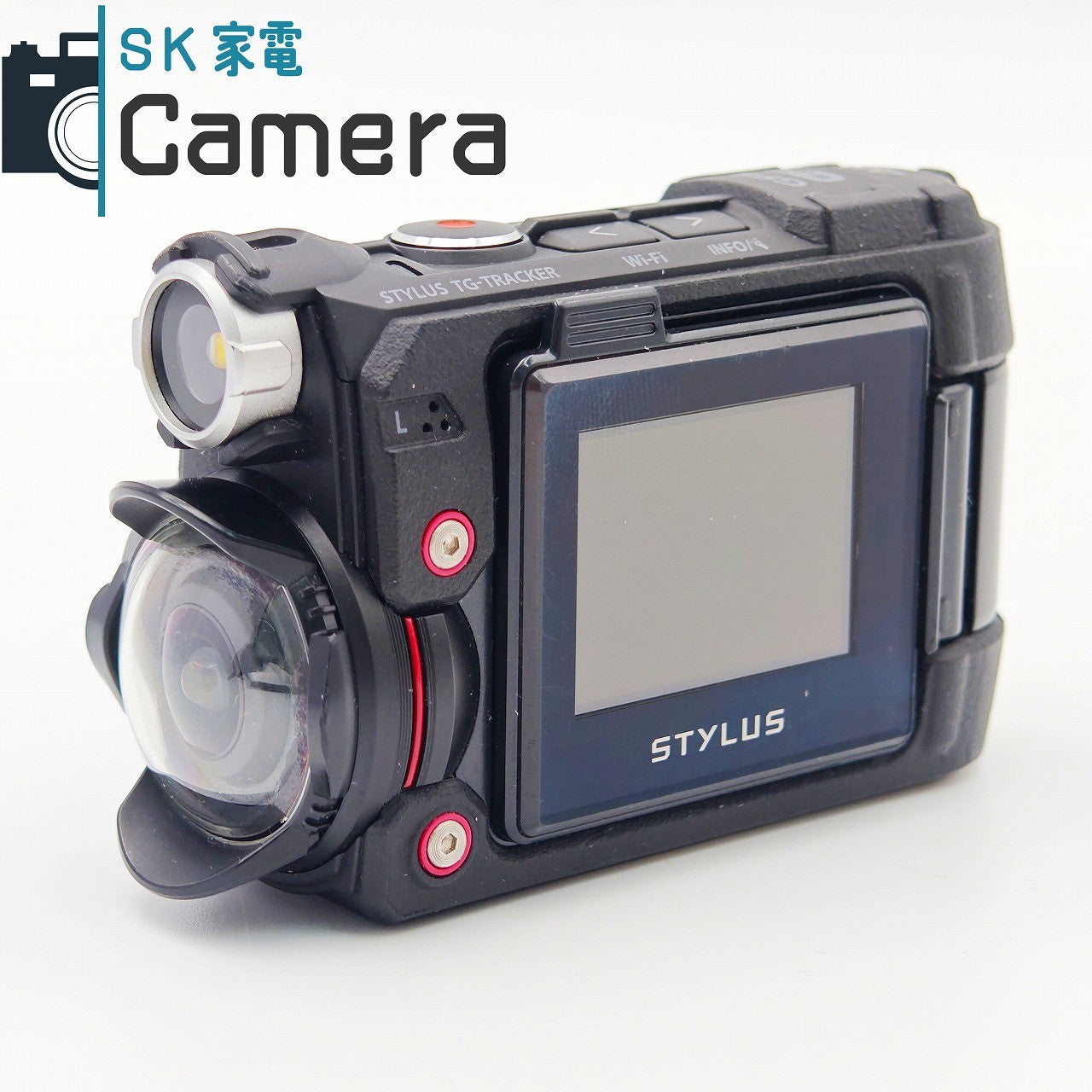【中古】 OLYMPUS STYLUS Tough TG-TRACKER 電池 USB充電ケーブル付 オリンパス トラッカー