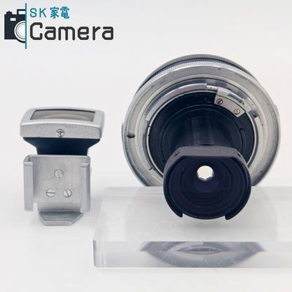 【中古】 NIKON NIKKOR-O 2.1cm F4 21ｍｍ FINDER 希少なリアキャップ付 ニコン