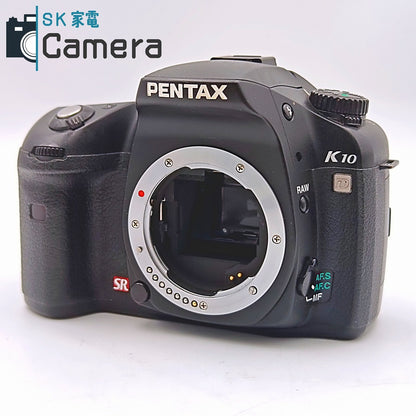 【中古】 PENTAX K10 D ペンタックス デジタル一眼レフ 電池 充電器付