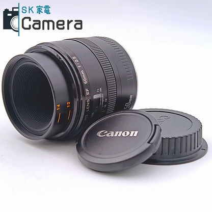 【中古】 Canon COMPACT-MACRO LENS EF 50ｍｍ F2.5 キャノン コンパクト マクロ キャップ付