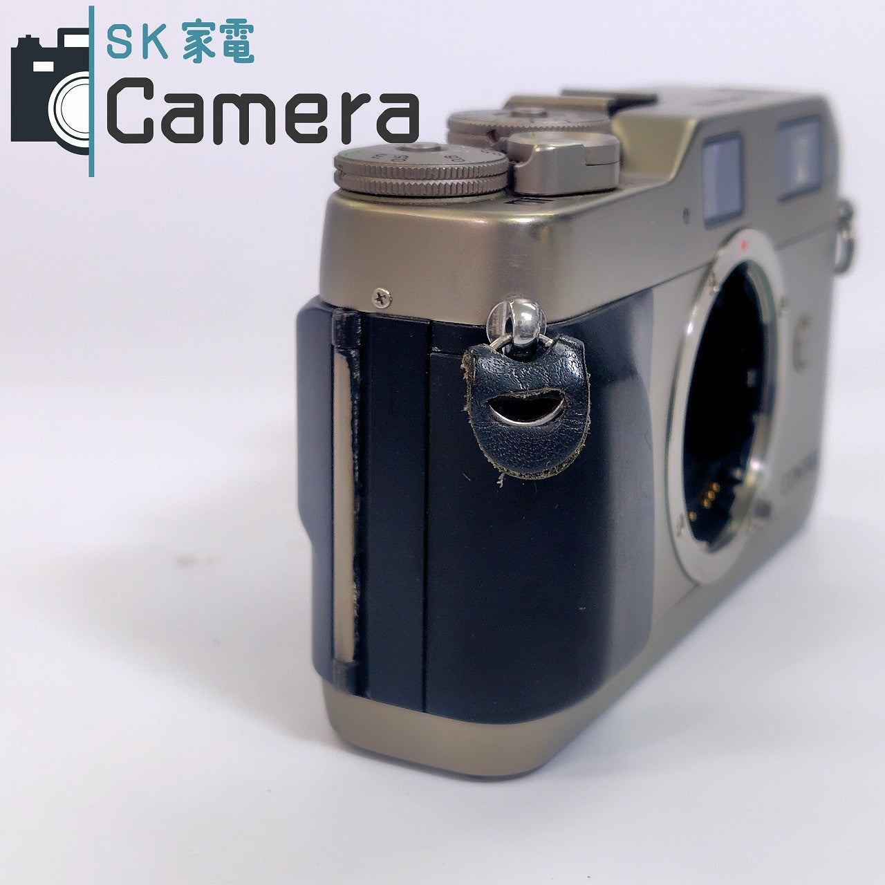 【中古】 CONTAX G1 ROM改造 シンクロターミナルキャップ RTS-G1 付 テスト用フィルムにて確認済 説明書 ストラップ 付 コンタックス