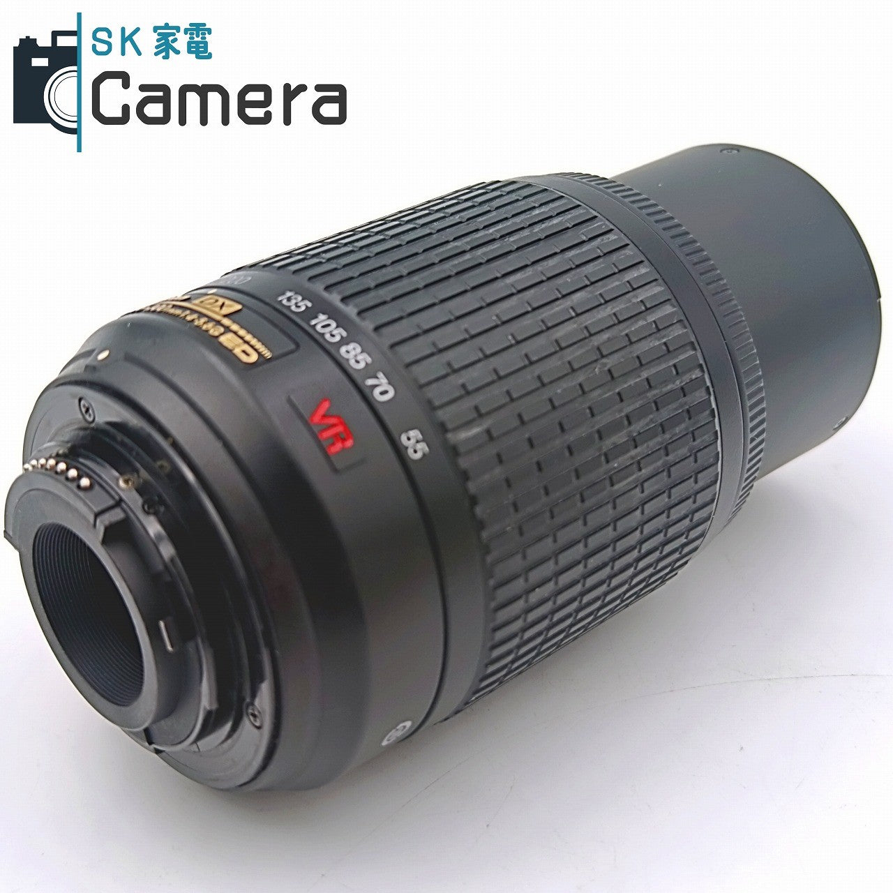 【中古】 Nikon DX AF-S NIKKOR 55-200ｍｍ F4-5.6 G ED VR ニコン キャップ付