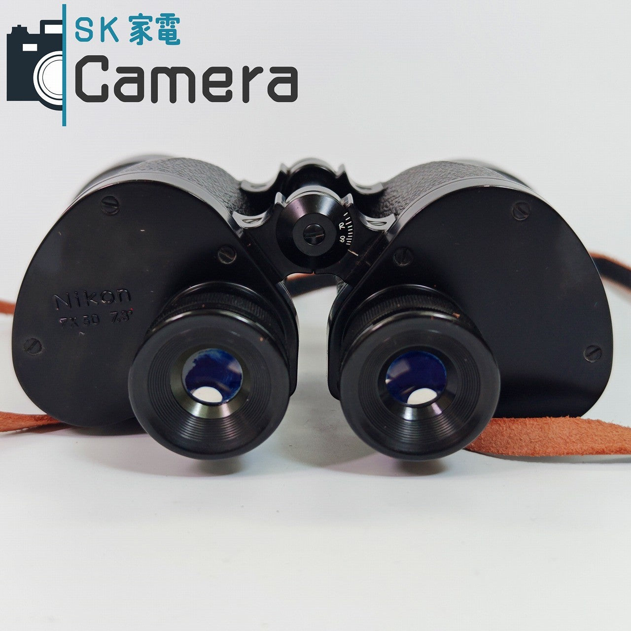 【中古】 Nikon Tropical 7ｘ50 7.3° Water-Proof BINOCULAS 双眼鏡 箱付 ニコン