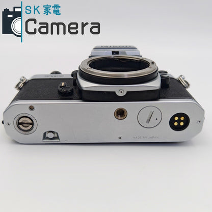 【中古】 Nikon FM2 シルバー シャッター 露出 動作 ニコン